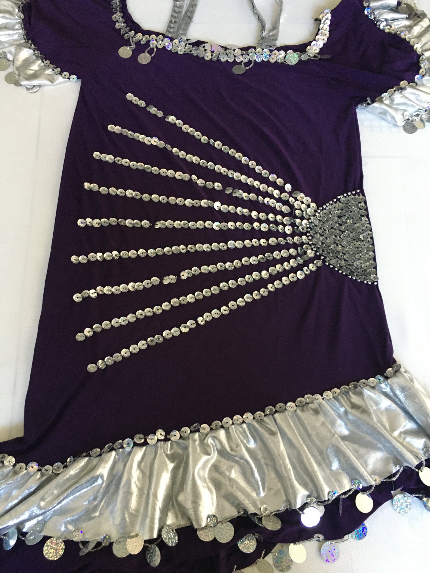 Egyptian Belly Dance Dress Iskandaryan Costume, Galabia, Fallahi, Melaya dress جلابية رقص شرقى اسكندرانى