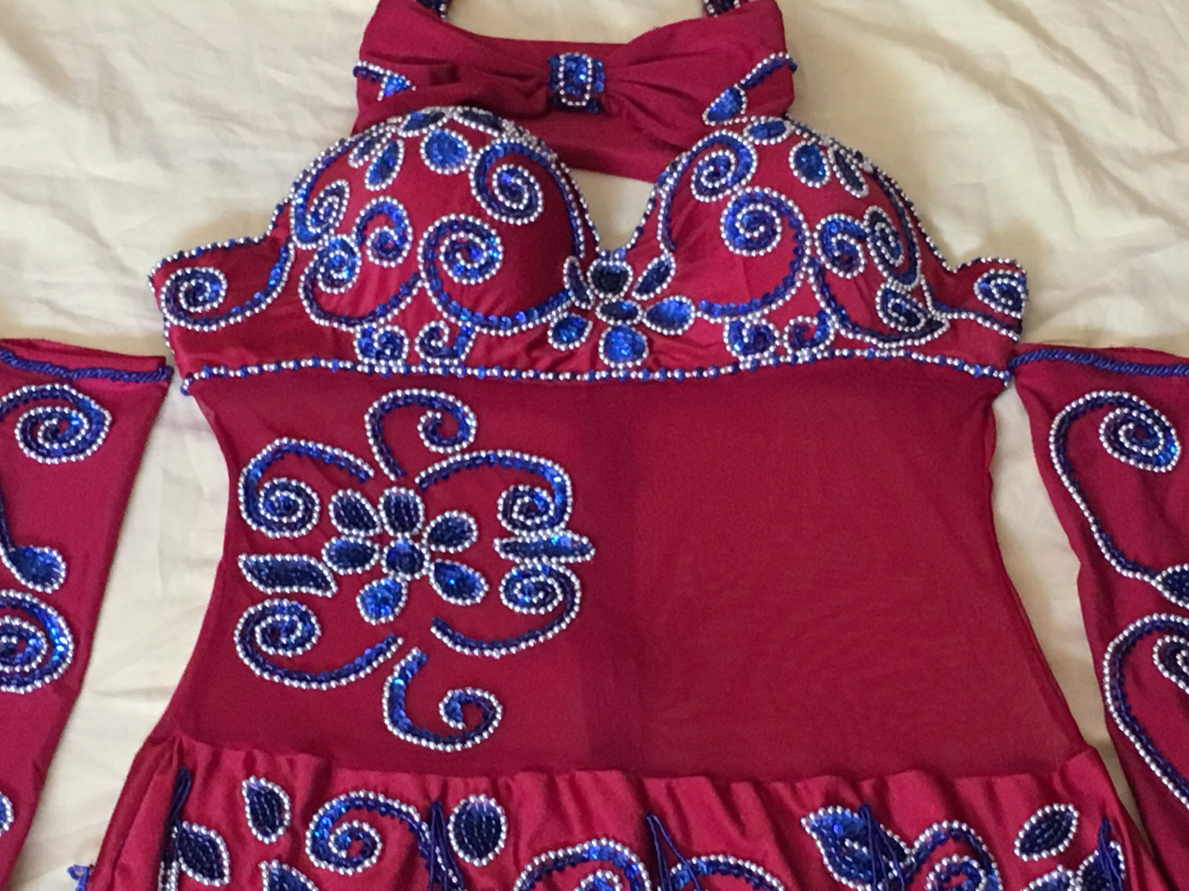 Sexy Egyptian professional belly dance costume, Belly dance Dress Custom-made New oriental one-piece dress, handmade embroidered dance set.