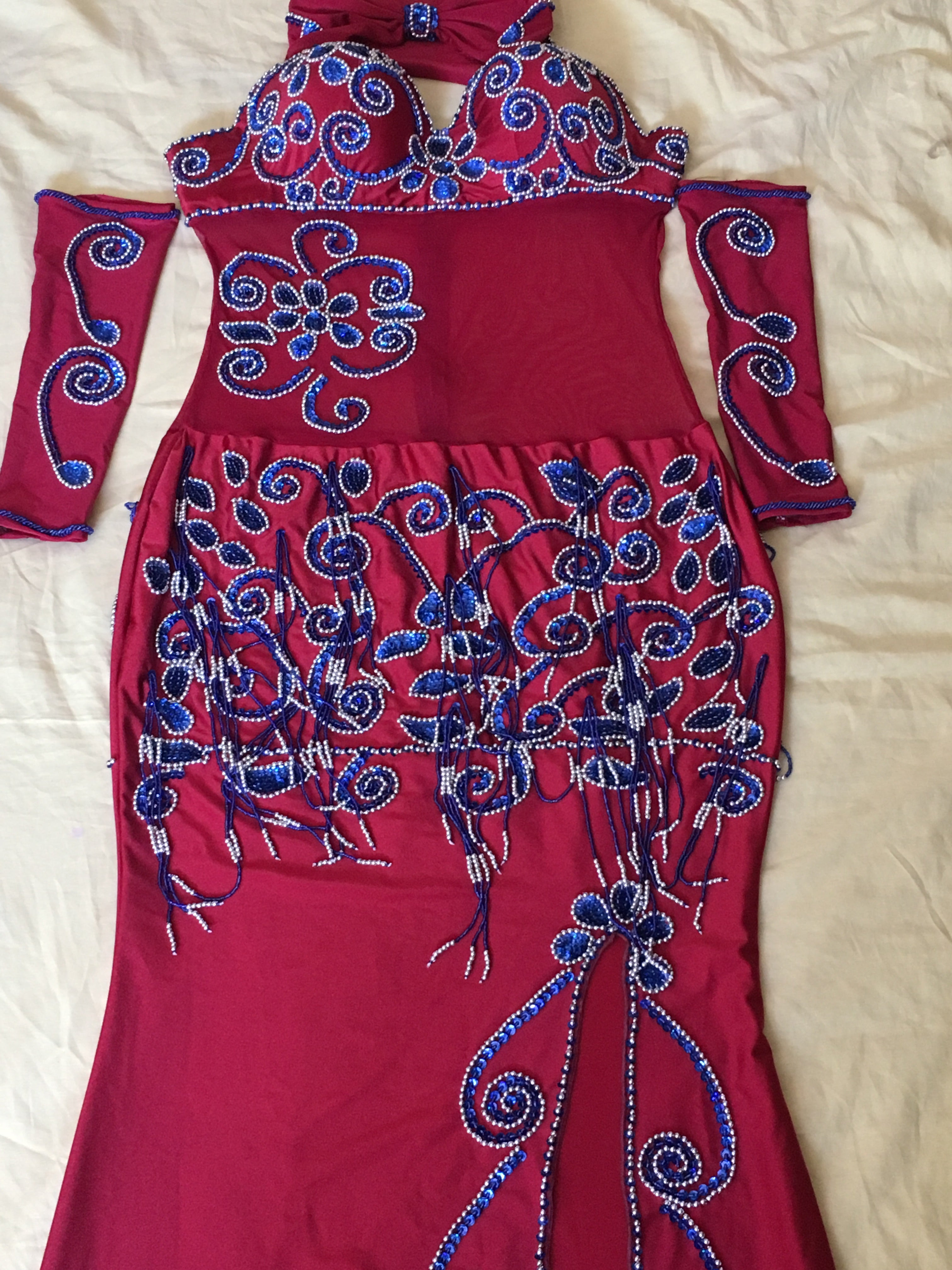 Sexy Egyptian professional belly dance costume, Belly dance Dress Custom-made New oriental one-piece dress, handmade embroidered dance set.