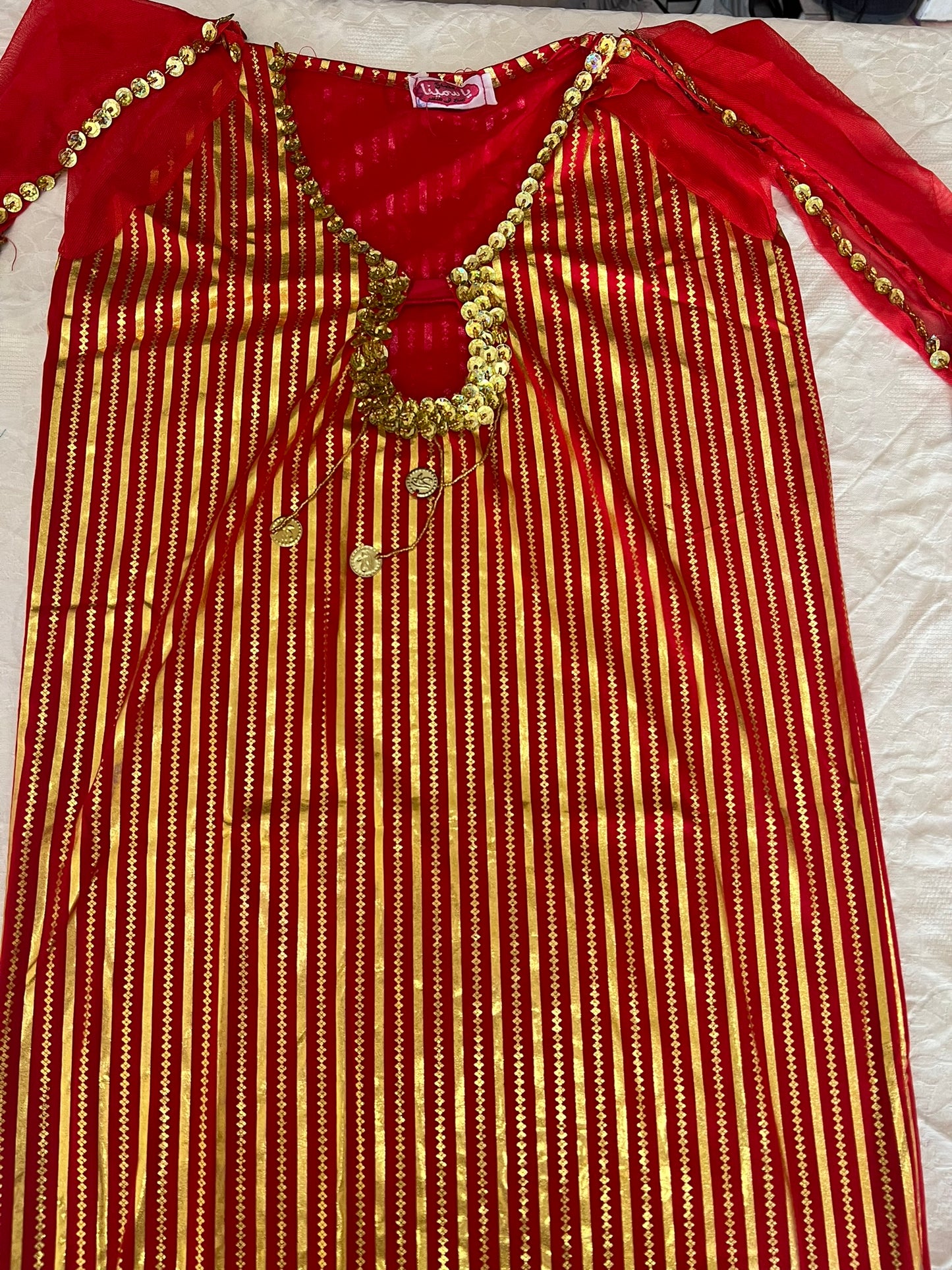 Egyptian Sexy belly dance dress, Fallahi style oriental dance galabia, handmade