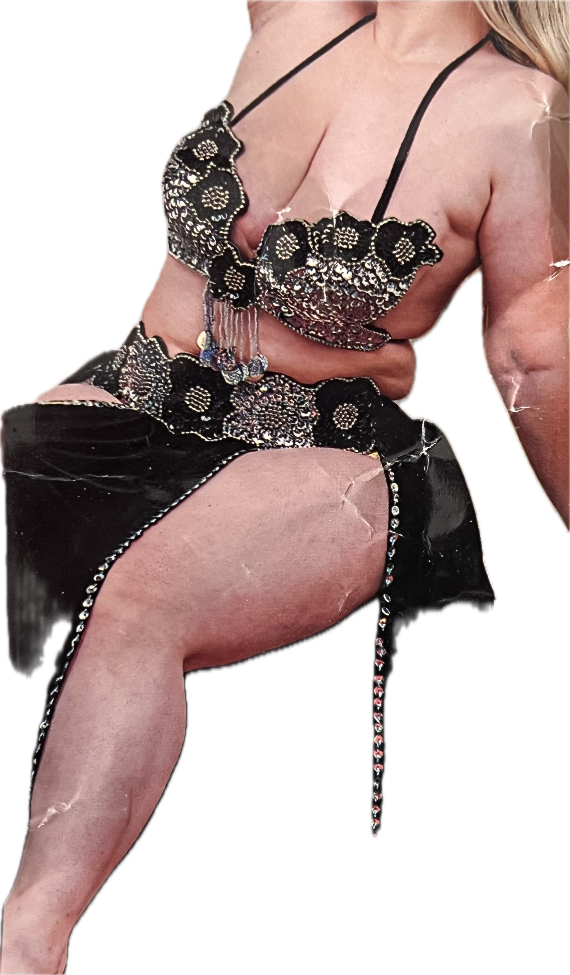 Sexy belly dance costume, one size dancing belt, skirt and bra بدلة رقص شرقى