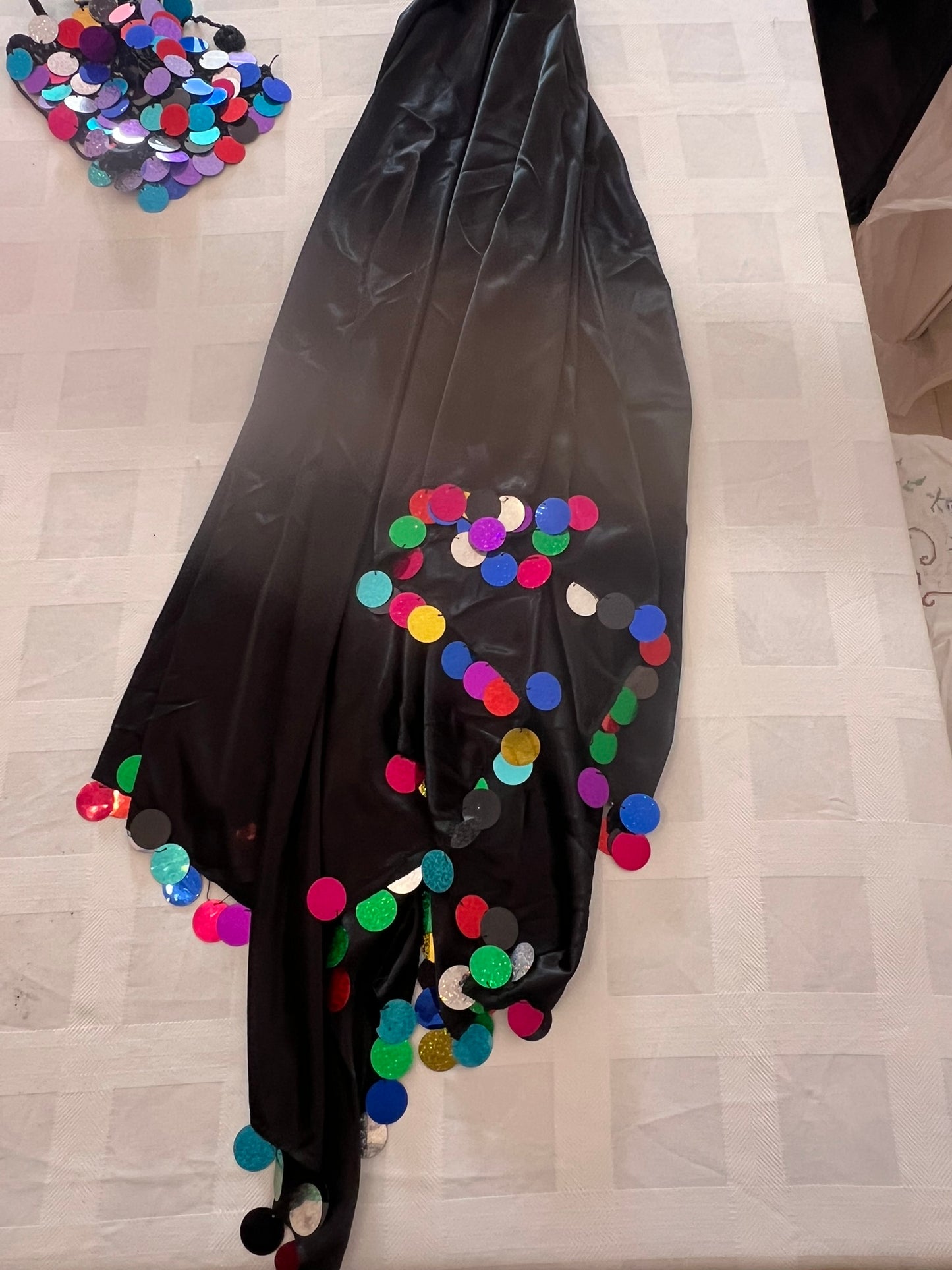 Ägyptisches Bauchtanzkleid, Iskandaryan-Kostüm, Galabia-, Fallahi-, Melaya-Kleid 