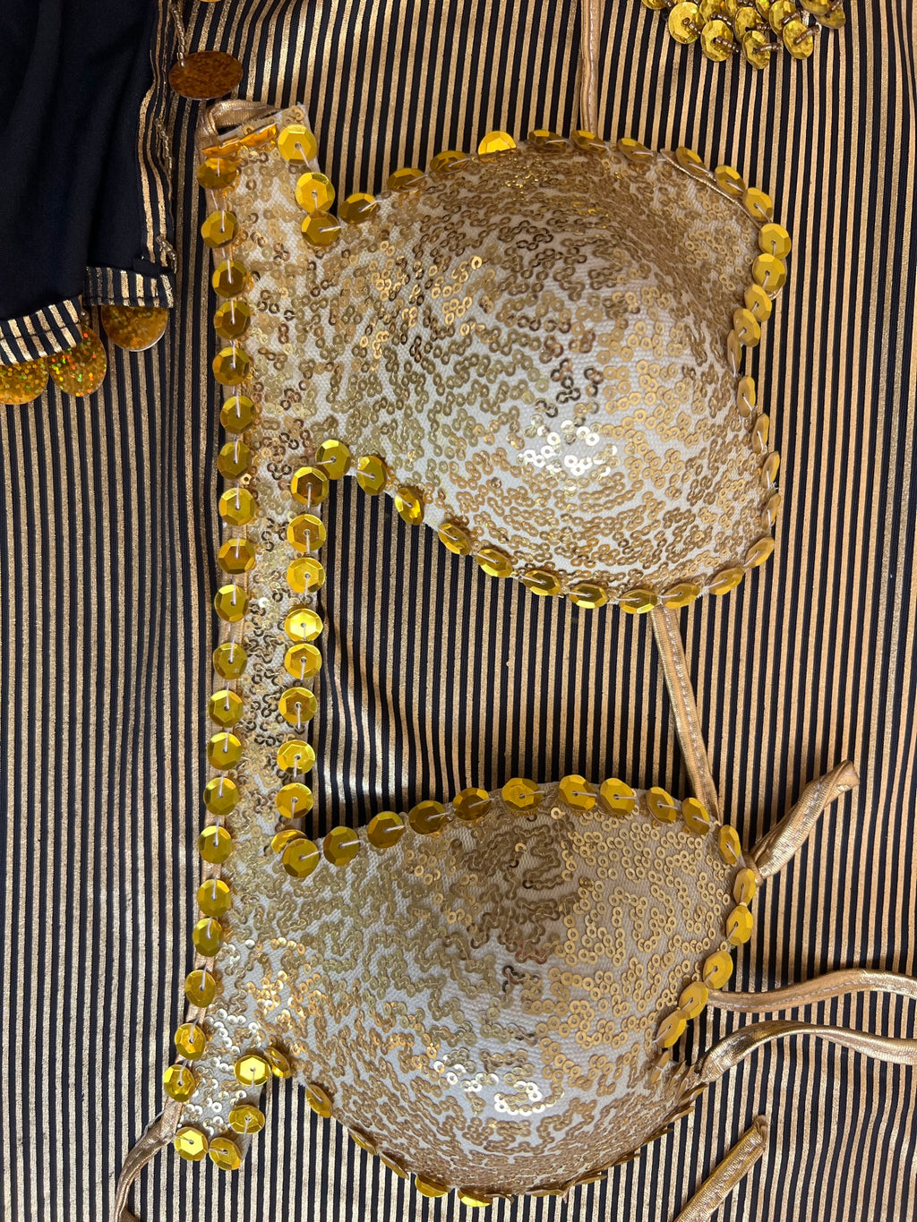 Ägyptisches neues Bauchtanzkleid, Saidi Bauchtanzkostüm, Einheitsgröße mit Körbchengröße B