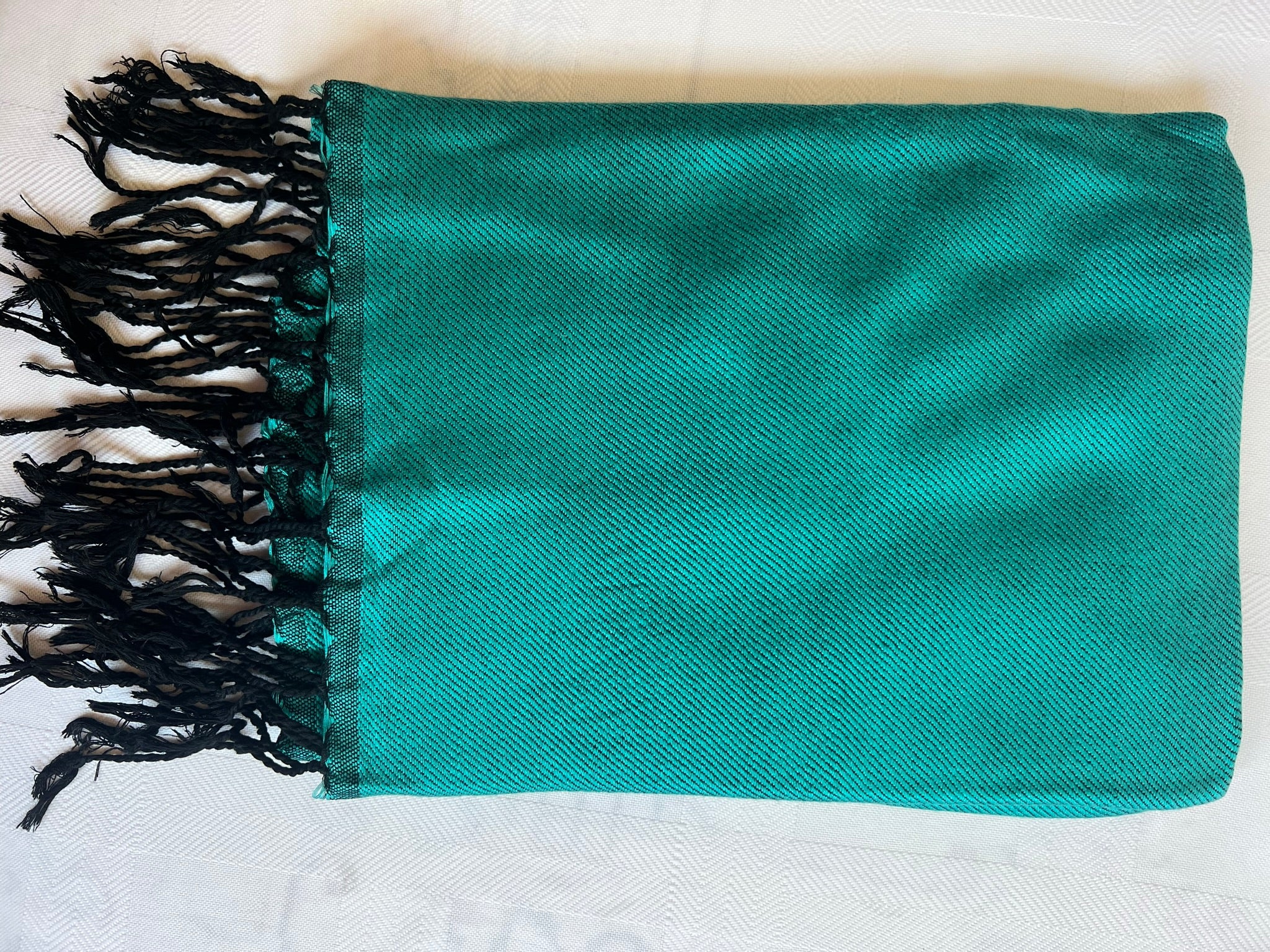 Egyptian Handmade Rectangular Shawl / Scarf for Both Men and Women, high quality Cotton blend handmade fabric, 200 cm length X 60 cm width