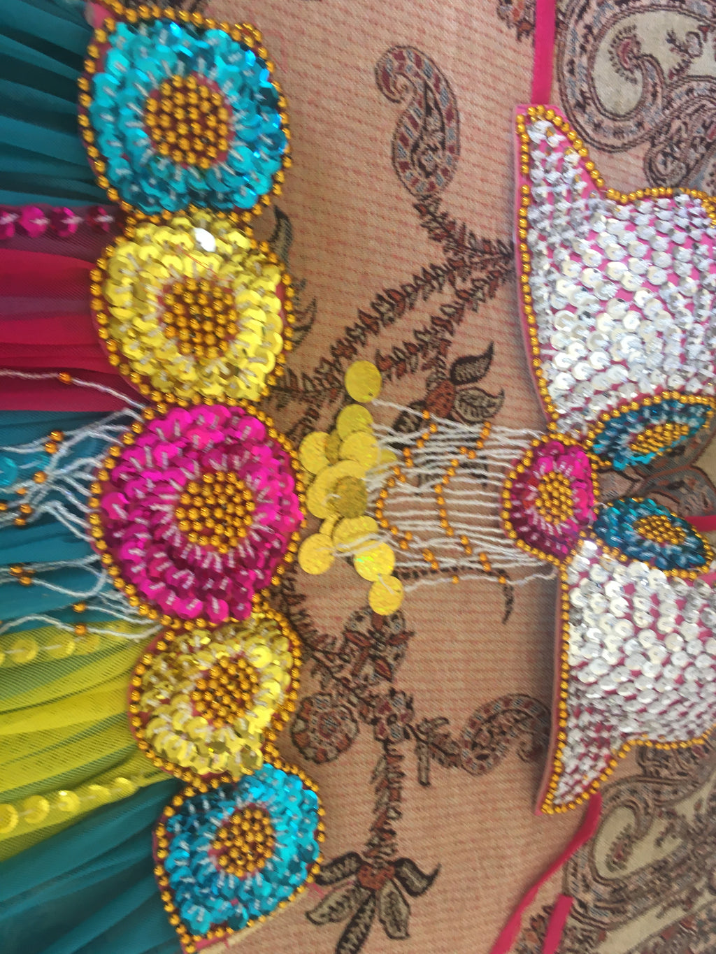 Sexy Egyptian professional belly dance costume, Handmade multi-colour belly dance outfit بدلة رقص شرقى