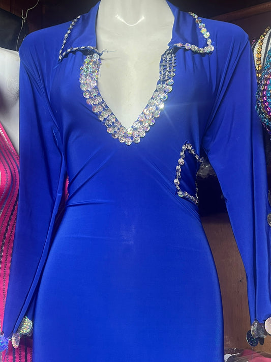 Egyptian Sexy Belly dance Dress, Saidi Dancing Galabia, Raqs sharqi Abaya outfit, one size