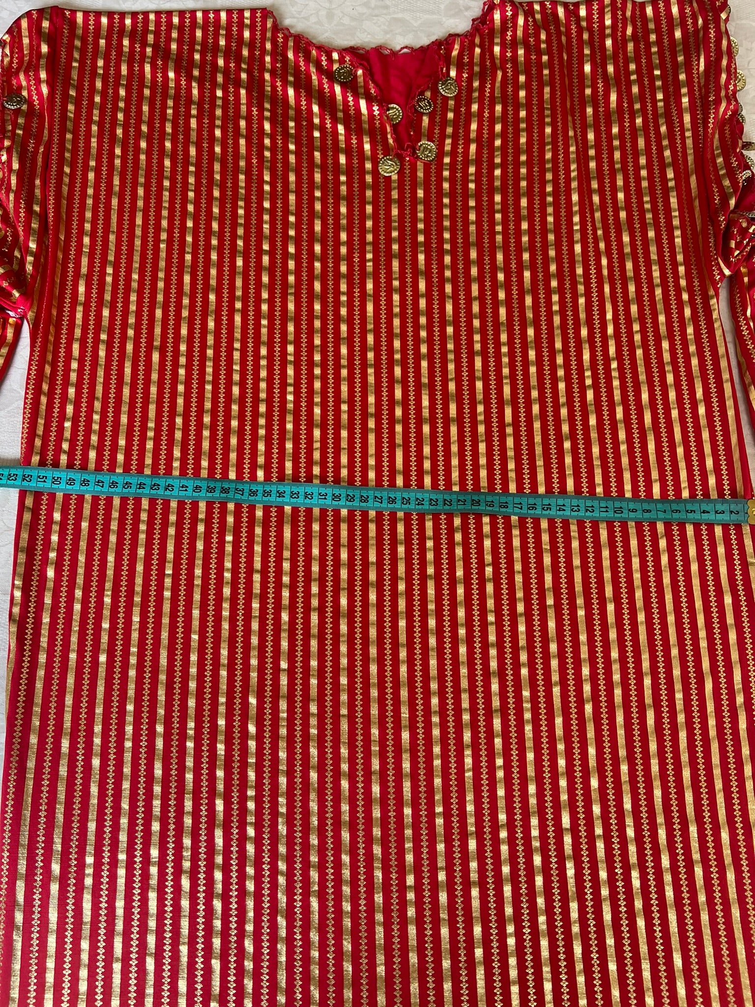 Egyptian belly dance XL - XXL dress, Nancy style striped oriental dancing abaya جلابية رقص شرقى