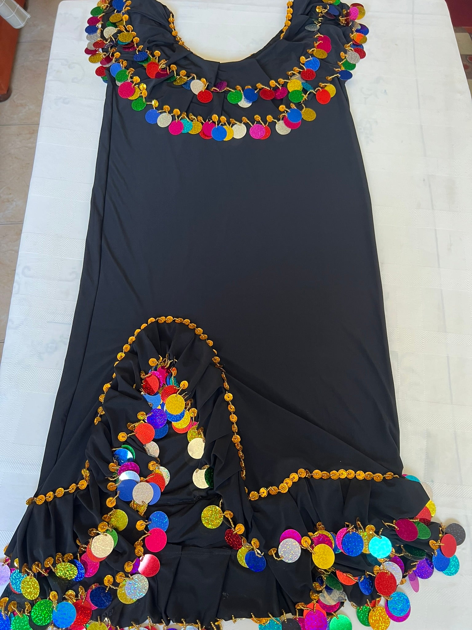 Egyptian Belly Dance Dress Saidi Costume, Baladi Galabia, Fallahi Abaya, Kaftan, Handmade embroidery , one size, Gypsy, Iskandaryan outfit