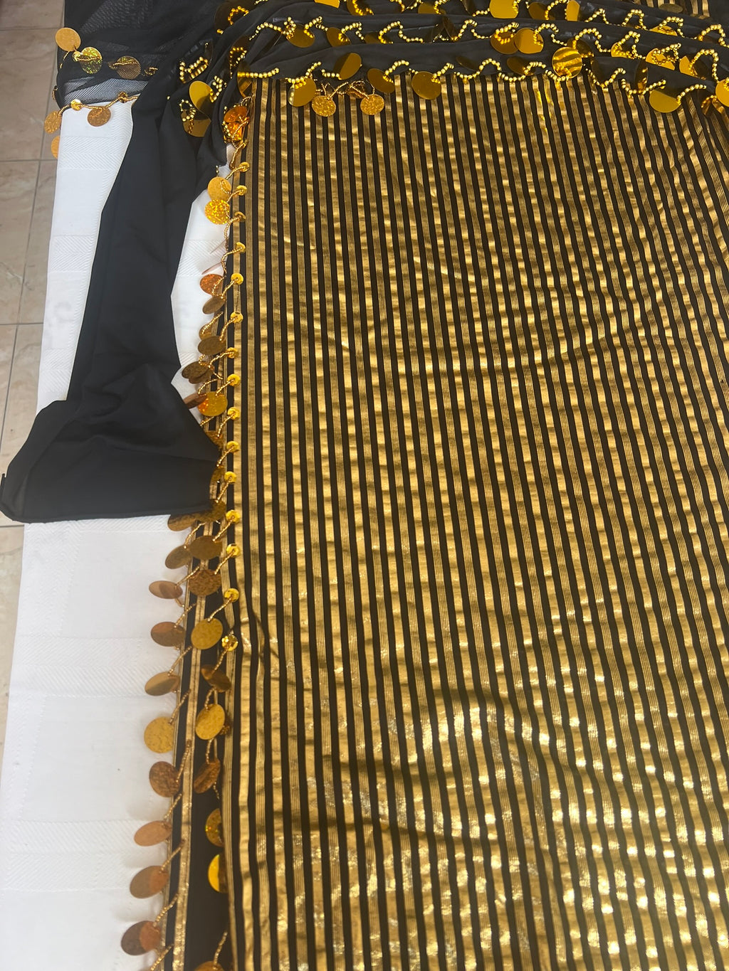 Egyptian belly dance dress, handmade one size oriental dance Saidi Galabia outfit, جلابية رقص