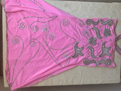 Custom-Made Egyptian Belly Dance Costume – Bra & Skirt Set