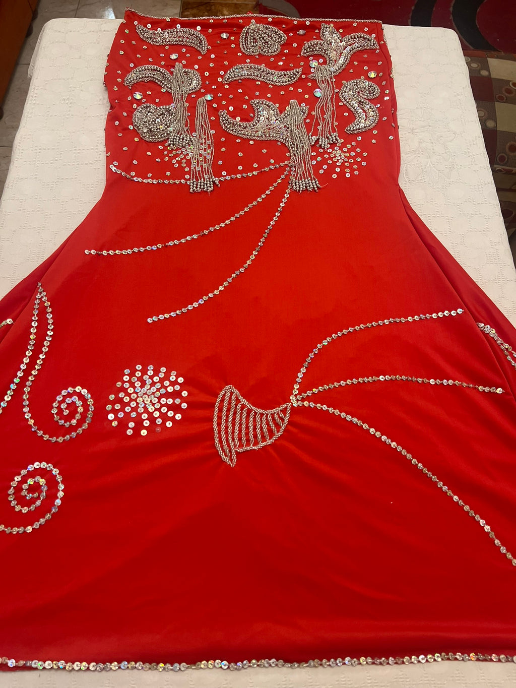 New Egyptian Belly Dance Costume, Custom-Made belly dance Dress, Handmade embroidery oriental outfit, Tribal dance skirt & Bra, Gypsy dance