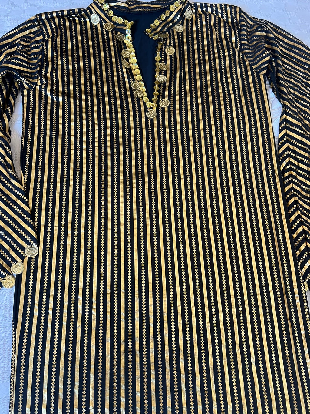 Egyptian Belly Dance Dress Saidi Costume Baladi Galabia Fallahi Abaya Kaftan