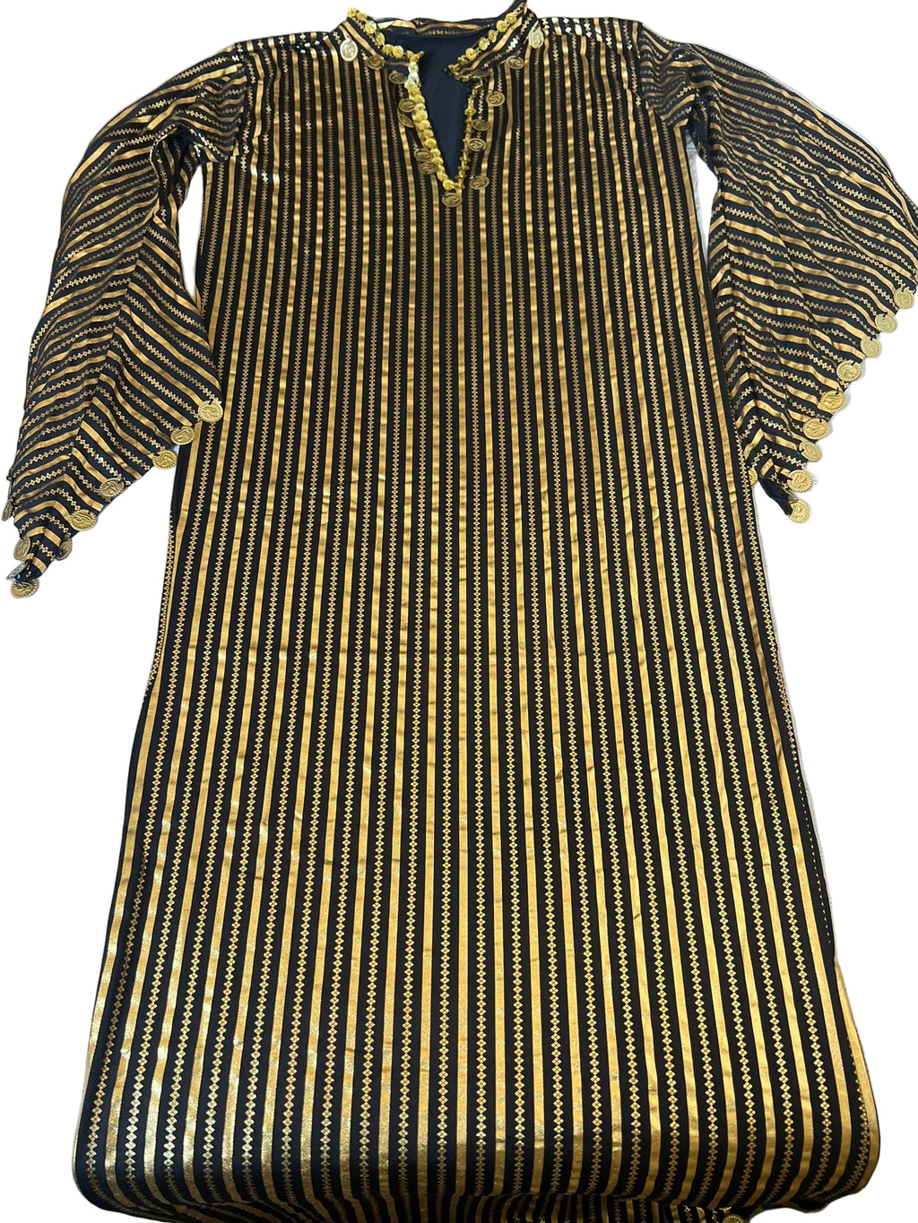 Egyptian Belly Dance Dress Saidi Costume Baladi Galabia Fallahi Abaya Kaftan