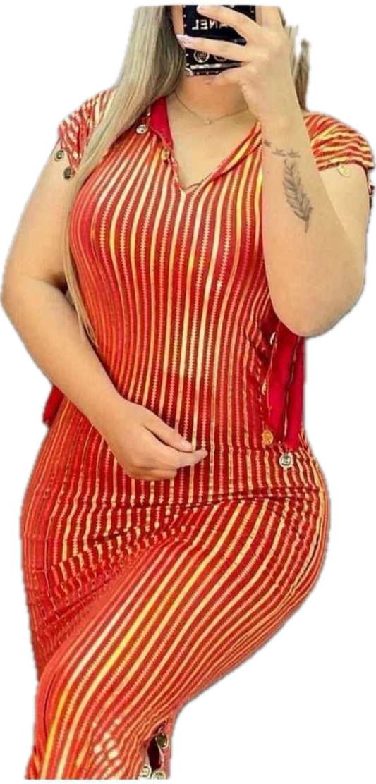 Sexy Oriental belly dance dress, one-size striped Nancy style dancing Galabia, Abaya جلابية رقص شرقى