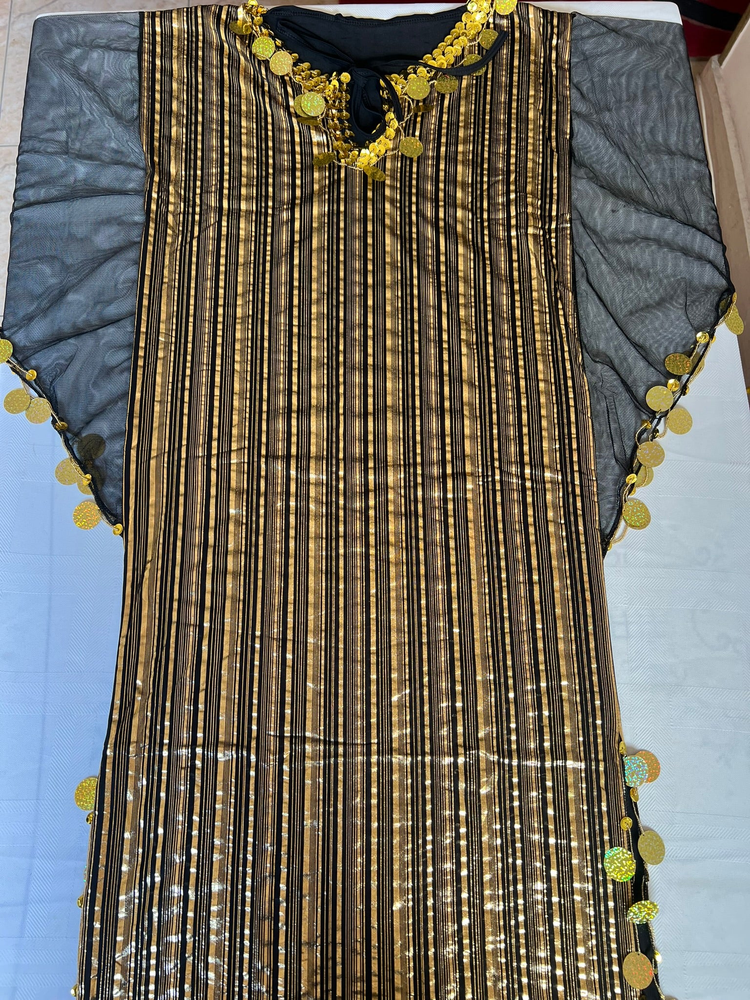 Egyptian New Belly Dance Dress, Saidi belly dance Costume, Baladi Galabia, women dance clothing, belly dance outfit جلابية رقص شرقى