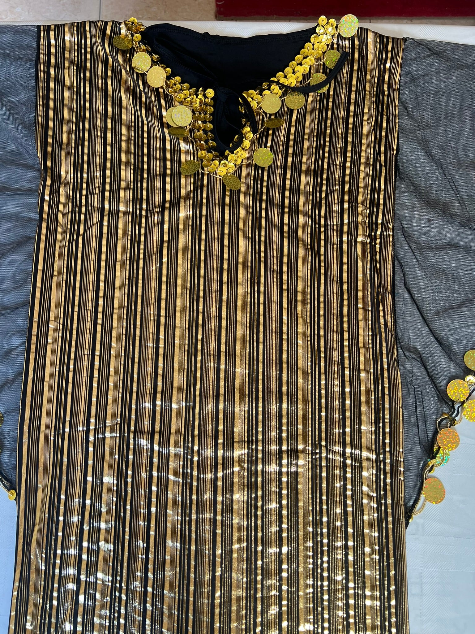 Egyptian New Belly Dance Dress, Saidi belly dance Costume, Baladi Galabia, women dance clothing, belly dance outfit جلابية رقص شرقى