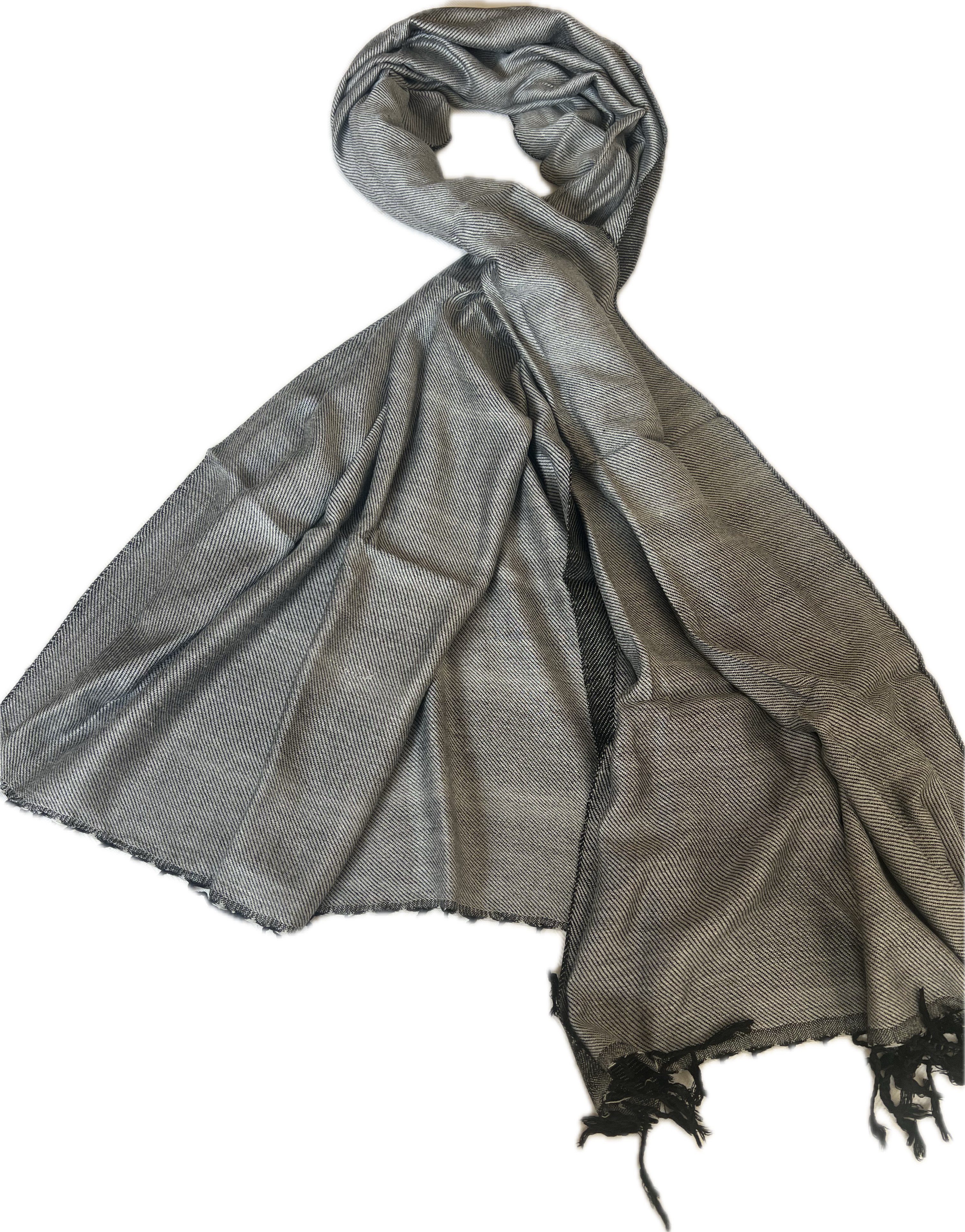 Egyptian Handmade Rectangular Shawl / Scarf for Both Men and Women, high quality Cotton blend handmade fabric, 200 cm length X 60 cm width