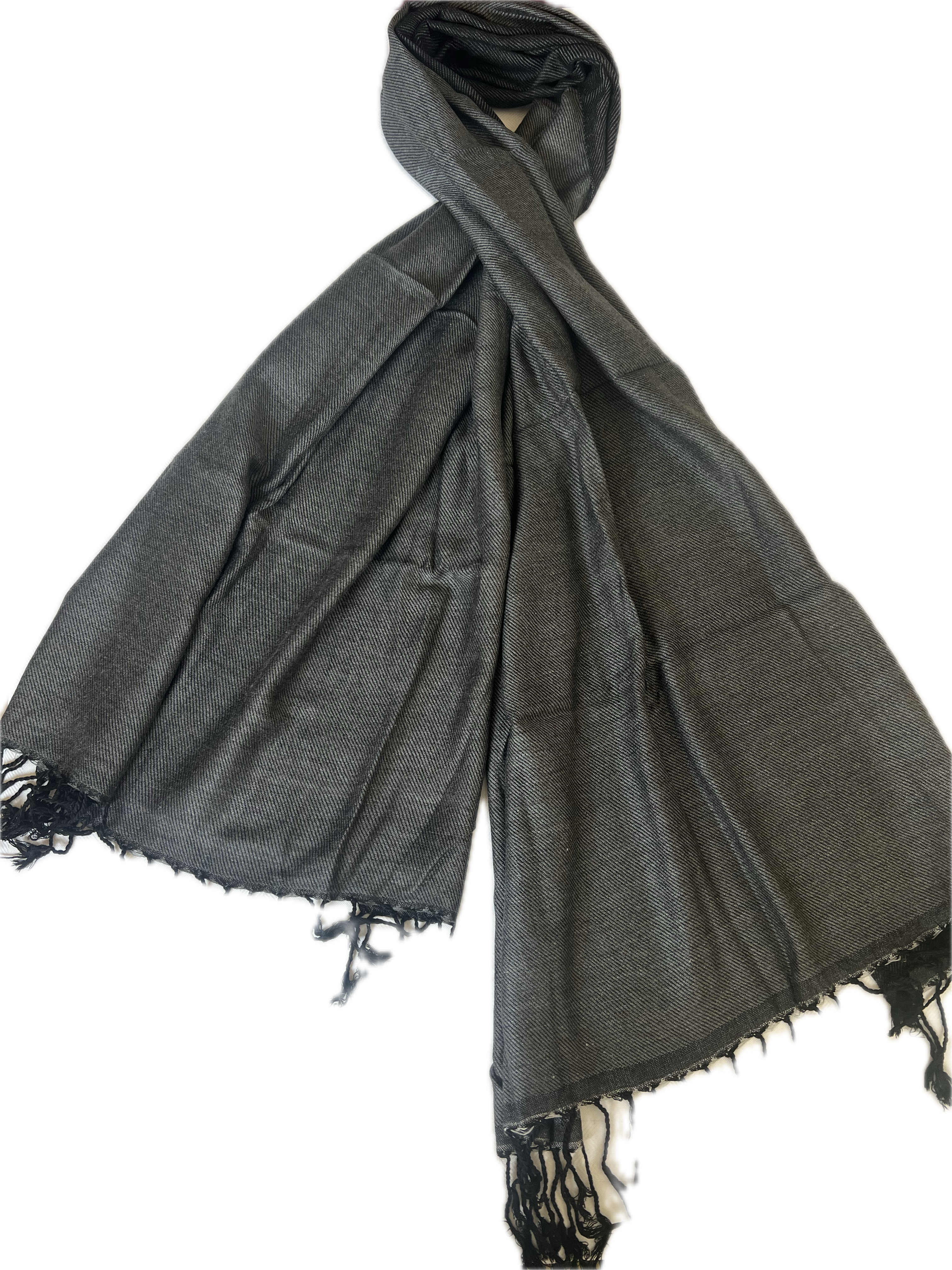 Egyptian Handmade Rectangular Shawl / Scarf for Both Men and Women, high quality Cotton blend handmade fabric, 200 cm length X 60 cm width