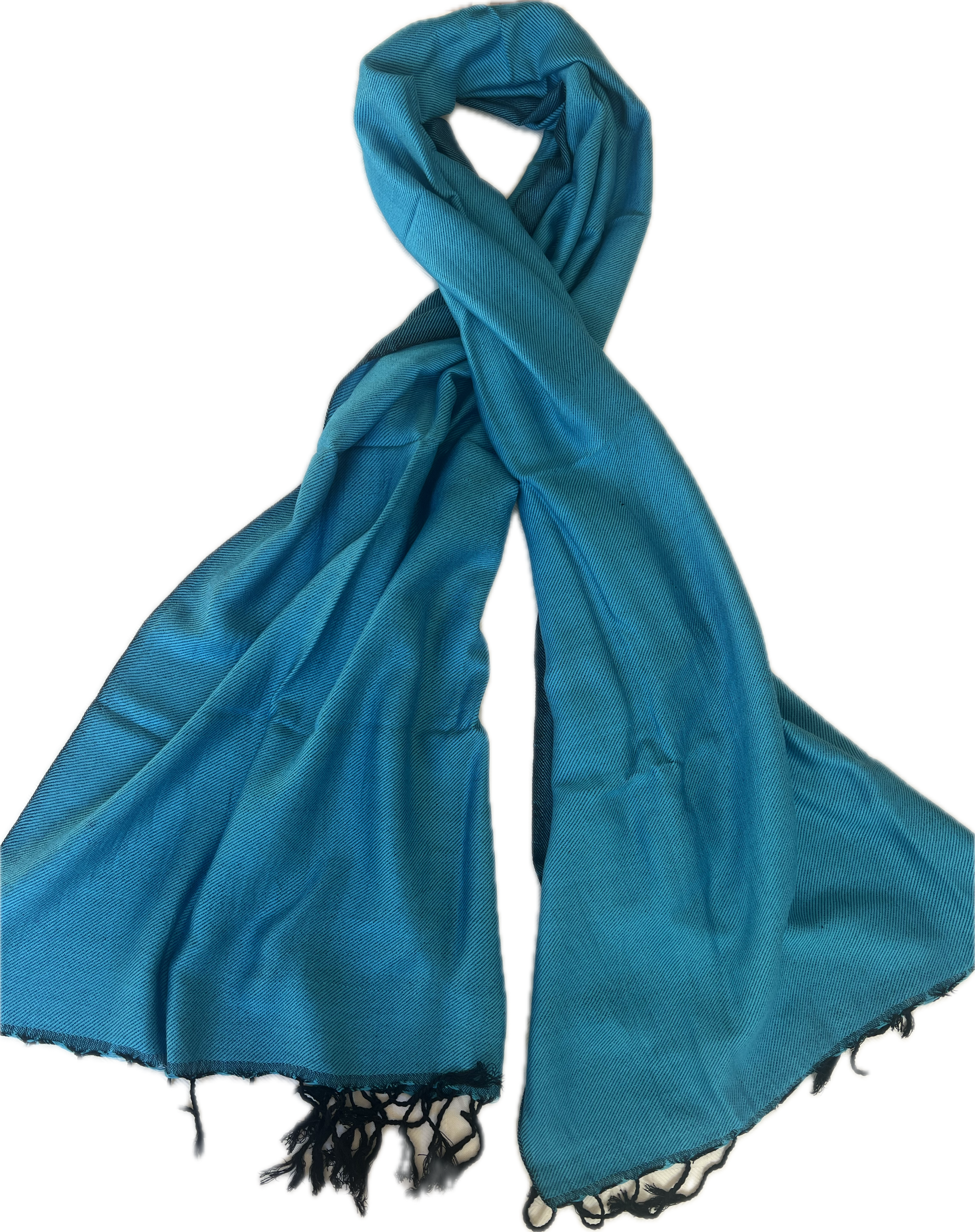 Egyptian Handmade Rectangular Shawl / Scarf for Both Men and Women, high quality Cotton blend handmade fabric, 200 cm length X 60 cm width