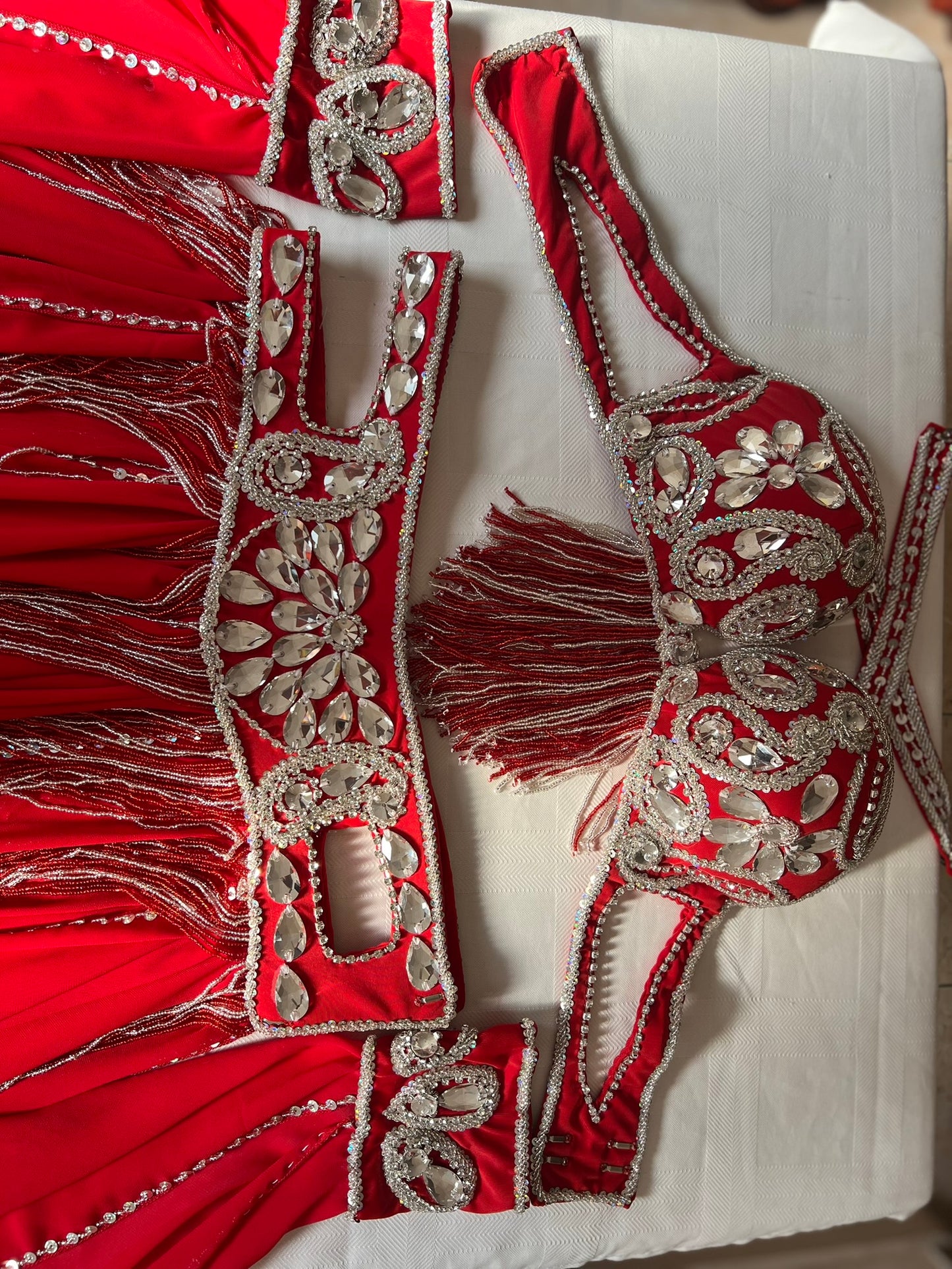 Professional Belly Dance Costume From Egypt BELLYDANCE Custom-made Any Colour New