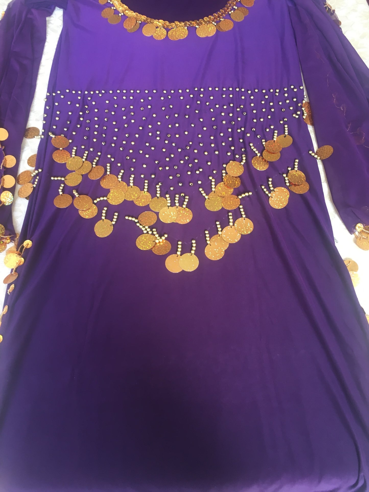 Egyptian Belly Dance Sexy Dress, Saidi Costume, Baladi Galabia, Fallahi Abaya. جلابية رقص شرقى