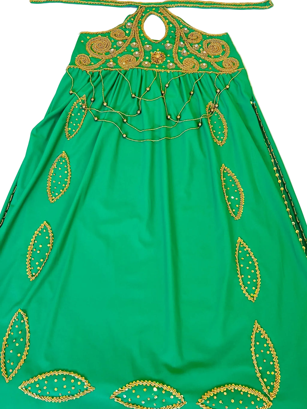 Professional belly dance costume, Egyptian handmade belly dance set/ belly dance skirt and top, Unique design beaded dancing ensemble.