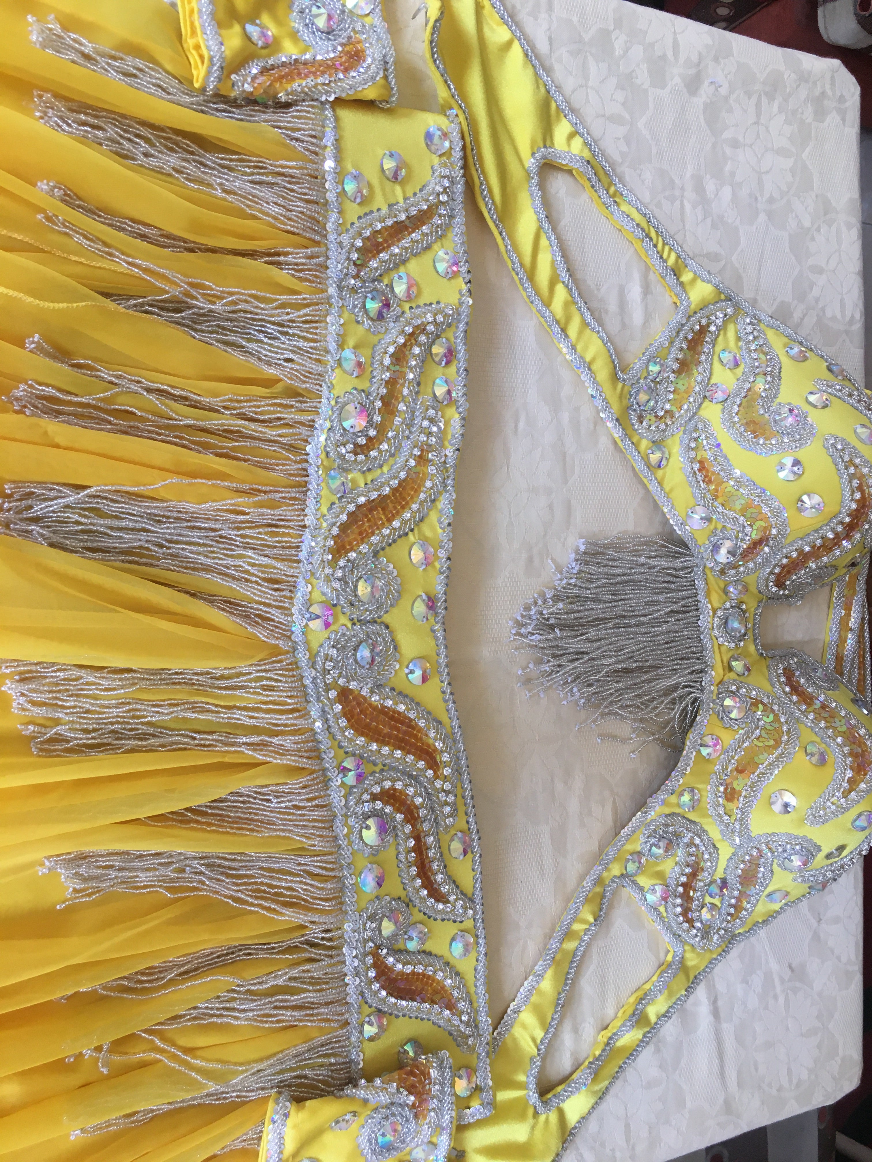 Professional Belly Dance Costume from Egypt / Belly dancer Custom Made Outfit
