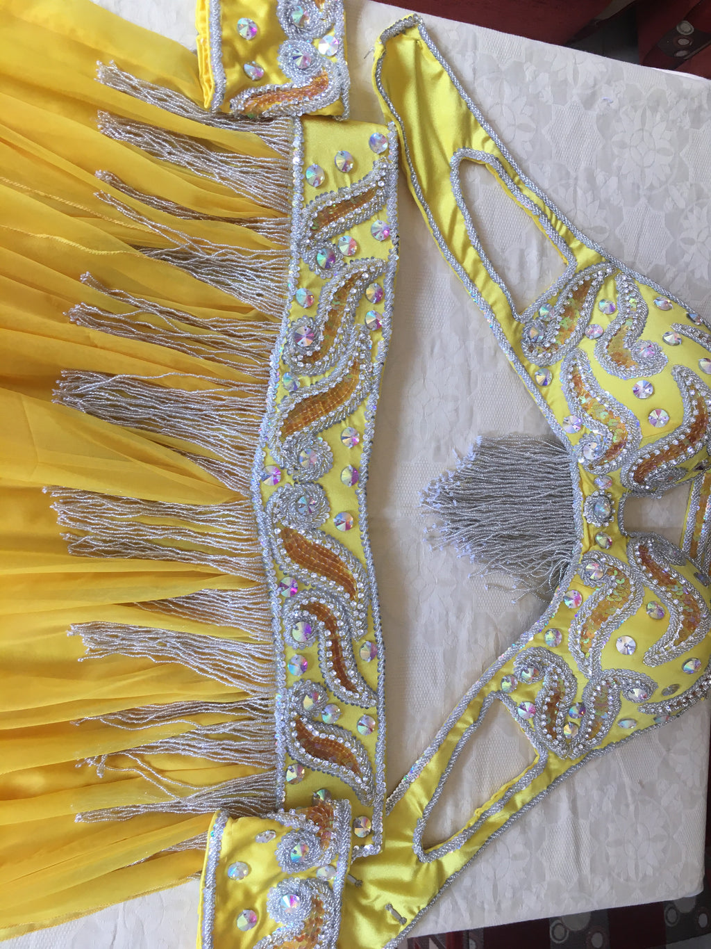 Professional Belly Dance Costume from Egypt / Belly dancer Custom Made Outfit