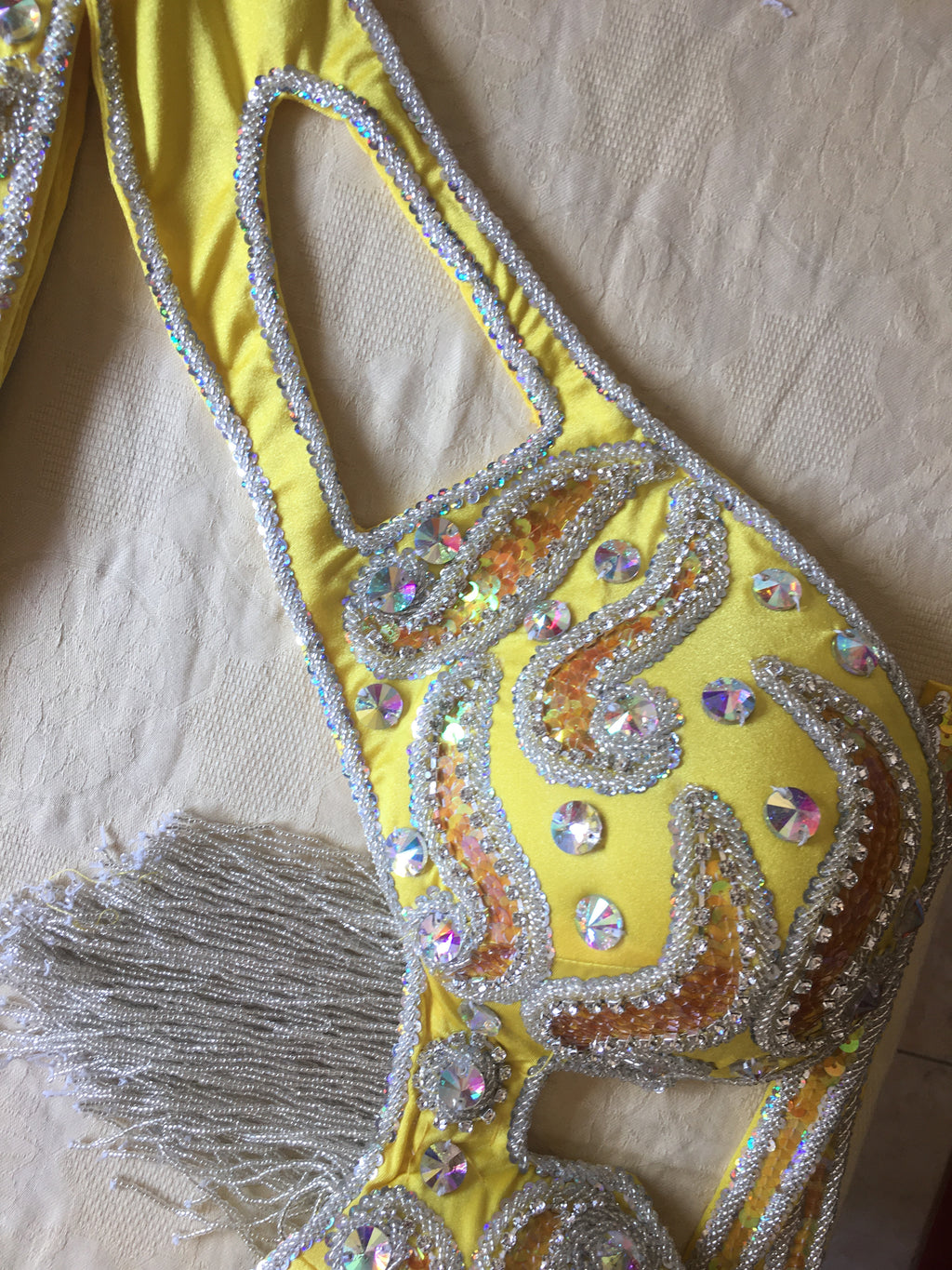 Professional Belly Dance Costume from Egypt / Belly dancer Custom Made Outfit
