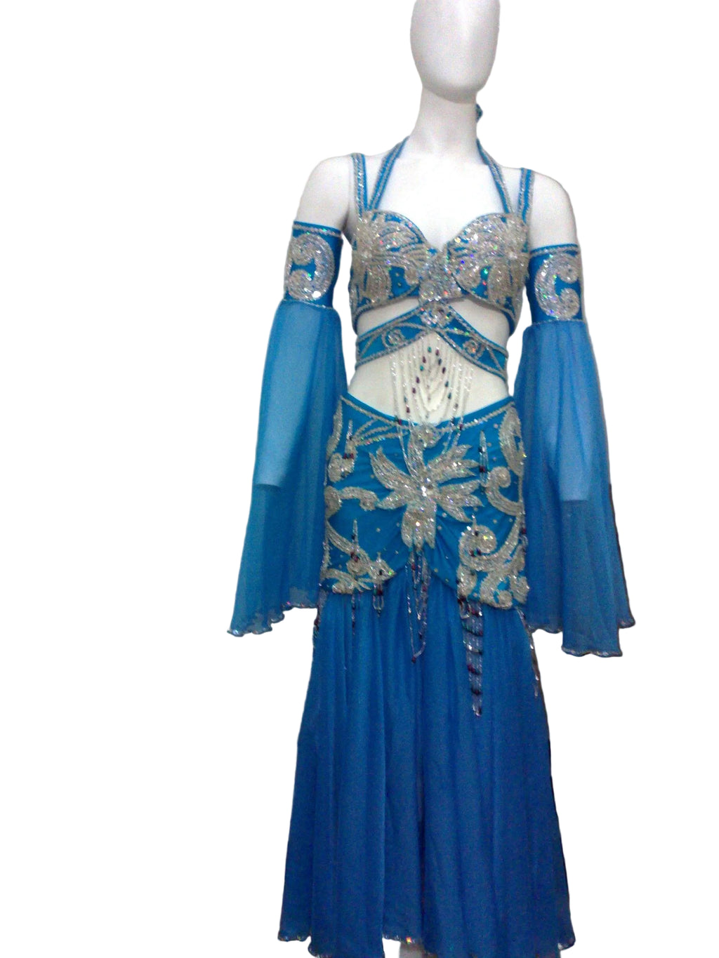 Egyptian professional belly dance costume, Custom-made Belly dance Dress, Gypsy oriental dance, handmade stitched oriental dance outfit.