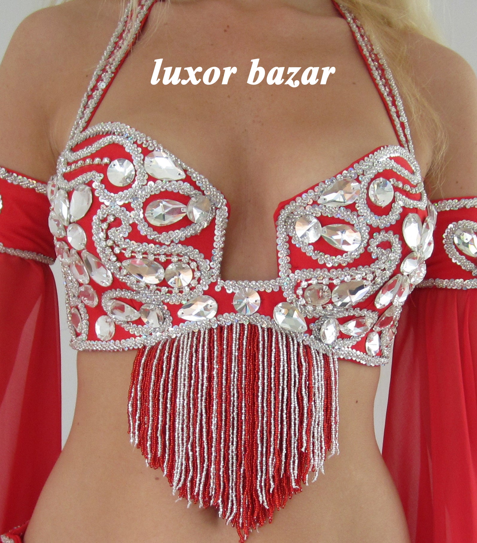 Handmade Egyptian Belly Dance Costume – Custom Colors & Sizes – Professional Quality