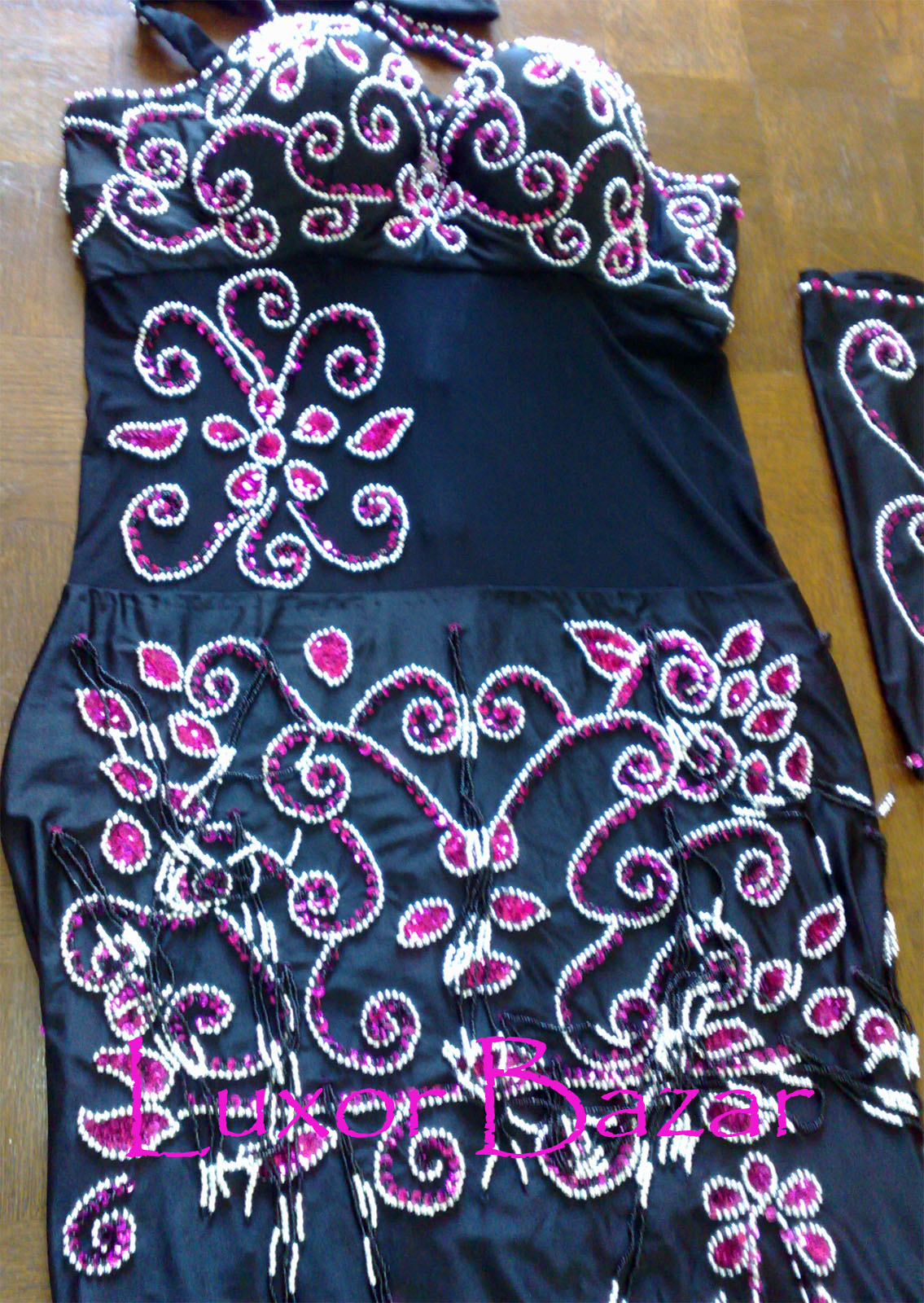 Sexy ägyptisches professionelles Bauchtanzkostüm, Bauchtanzkleid nach Maß, neues orientalisches Einteilerkleid, handgemachtes besticktes Tanzkleid