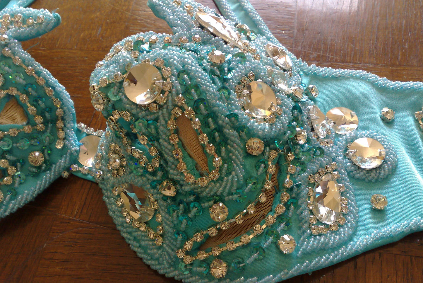 Sexy Egyptian professional belly dance costume, New Custom-made Belly Dance Dress, Handmade stitched dance outfit with side cutouts.