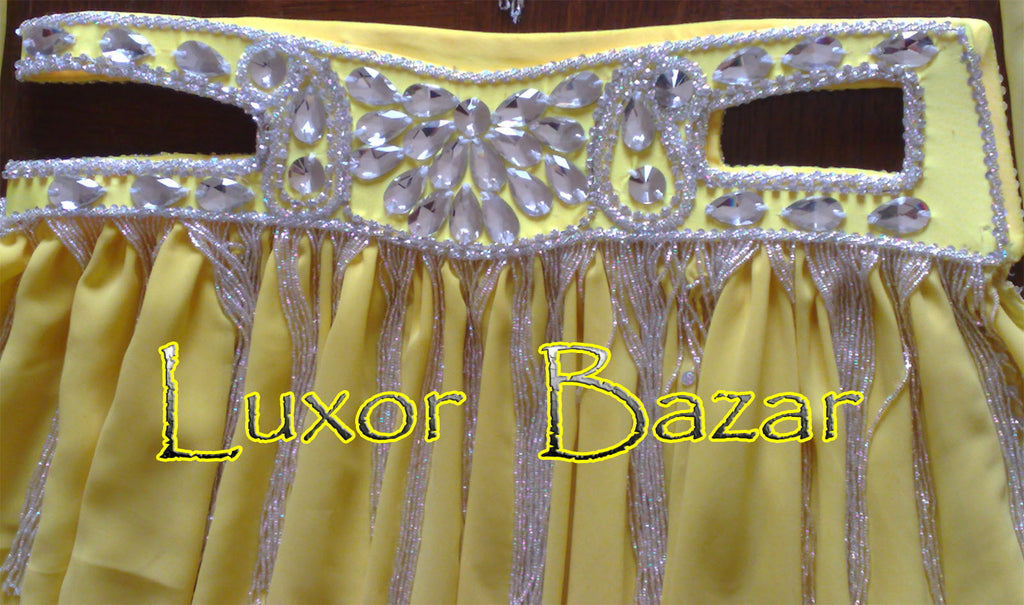 Handmade Egyptian Belly Dance Costume – Custom Colors & Sizes – Professional Quality