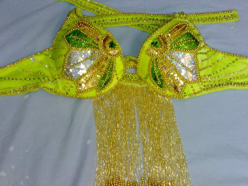 New Egyptian Belly Dance Costume, Custom-Made belly dance Dress, Handmade embroidery oriental outfit, Tribal dance skirt & Bra, Gypsy dance