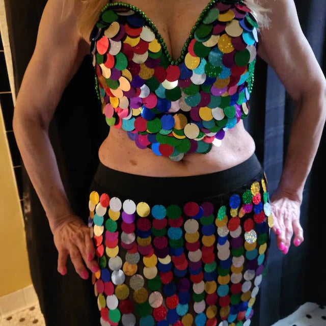 Ägyptisches sexy schlichtes Bauchtanzkostüm, handgemachtes besticktes Bauchtanzkleid 