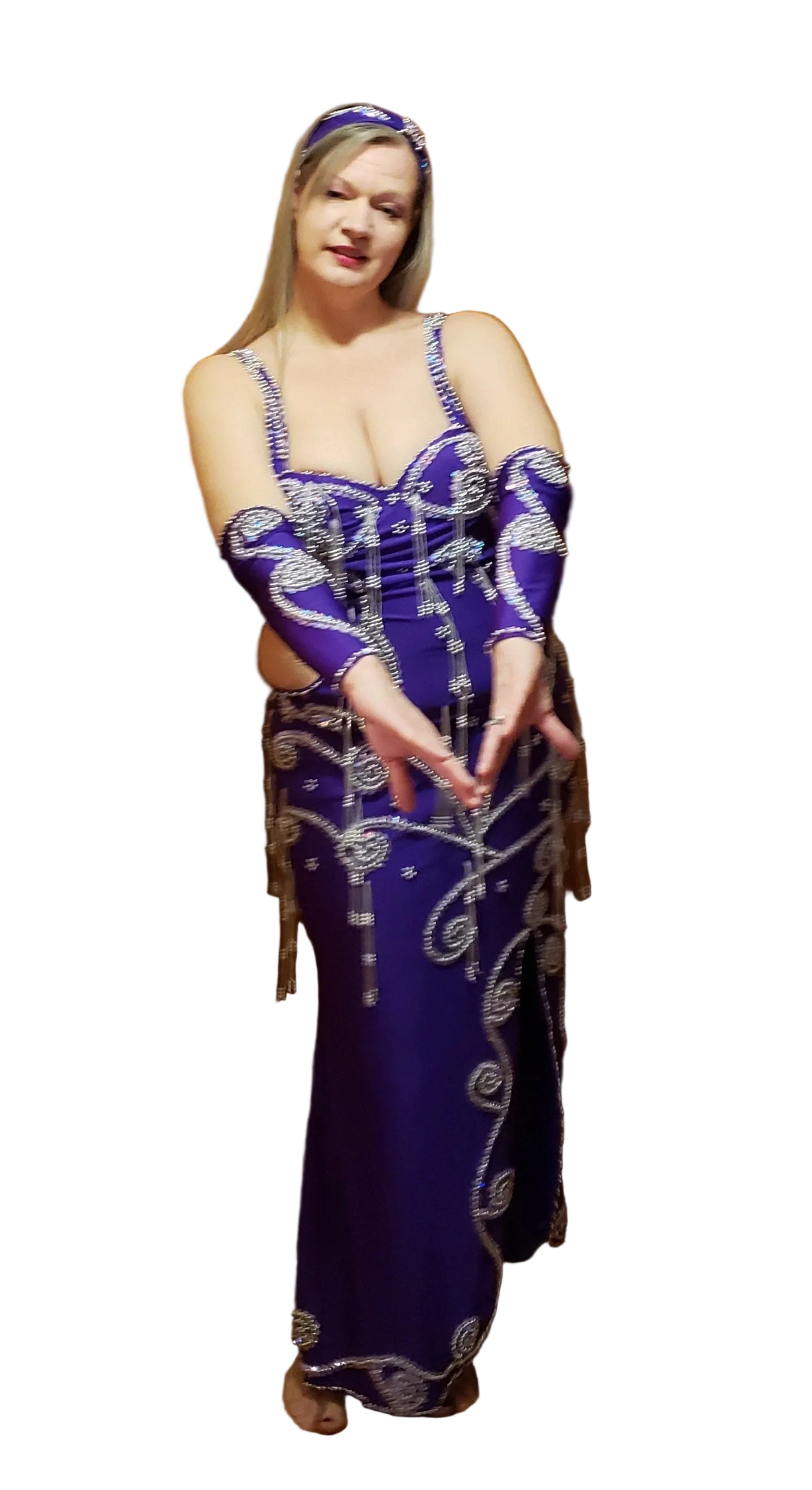 Professional Custom-Made Belly Dance Costume BELLYDANCE Dress + 2 Sleeves, Handmade Embroidered oriental dance outfit, made to order dress.