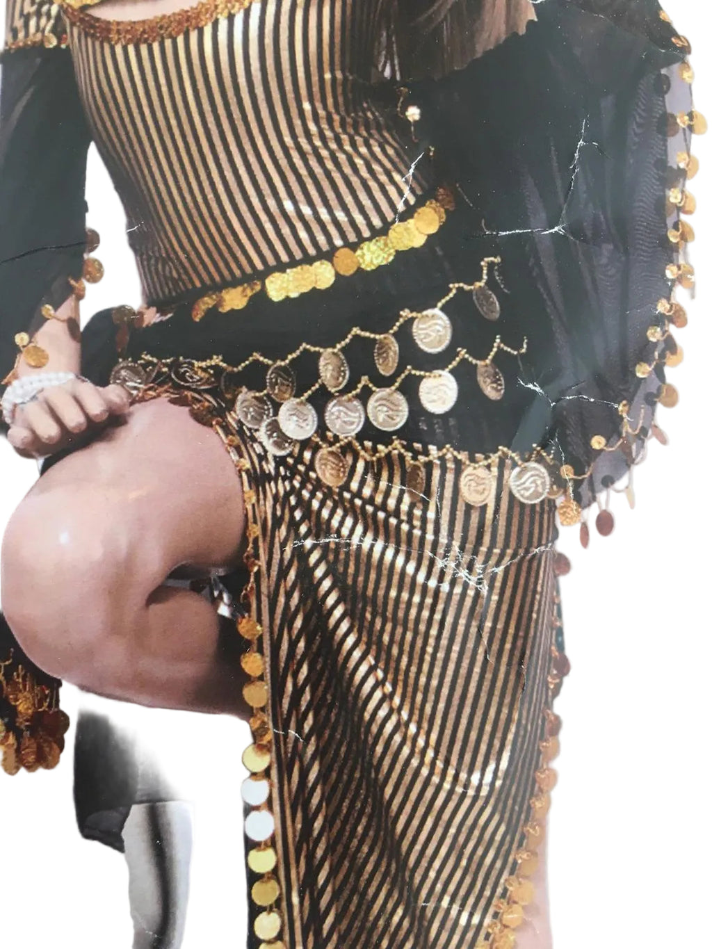 Egyptian Belly Dance Costume, Saidi Dress, Baladi Galabia, Fallahi Abaya with Bra, Oriental dance handmade embellished outfit, بدلة رقص شرقى