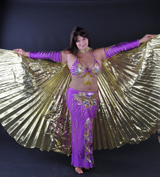 New Egyptian Belly Dance Costume, Custom-Made belly dance Dress, Handmade embroidery oriental outfit, Tribal dance skirt & Bra, Gypsy dance