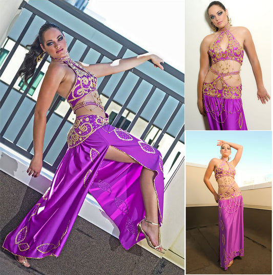 New Egyptian Professional Belly dance costume, Custom-made belly dancing Dress, Gypsy dance outfit, Handmade stitched oriental dance outfit
