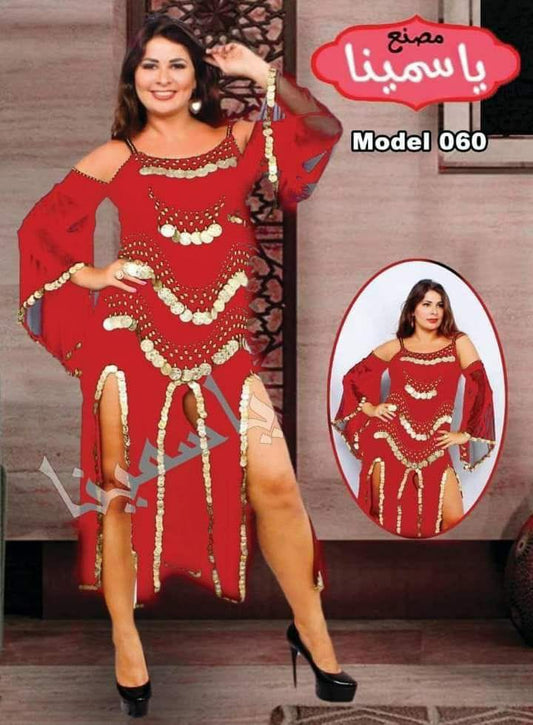 Egyptian Belly Dance Dress, Saidi Costume, Baladi Galabia, Fallahi Abaya, Kaftan