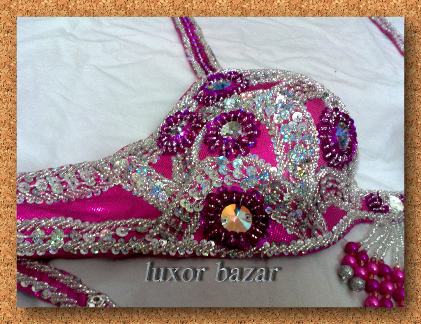 Professional Belly Dance Costume from Egypt BELLYDANCE Custom Made Any Colour, New Gypsy Dance Outfit, Handmade Embroidered Costume