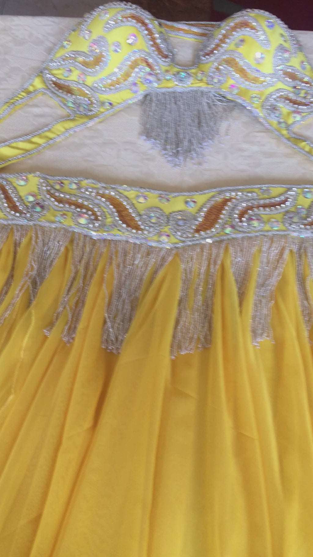 Professional Belly Dance Costume from Egypt / Belly dancer Custom Made Outfit