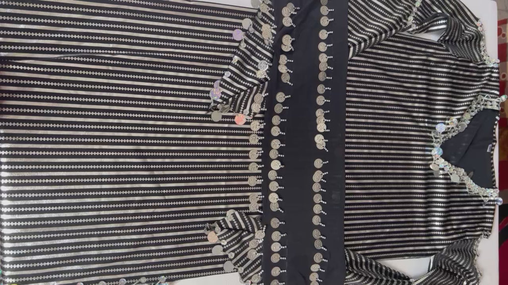 Egyptian belly dance striped dress, Saidi dancing Galabia, handmade dance outfit جلابية رقص شرقى صعيدى