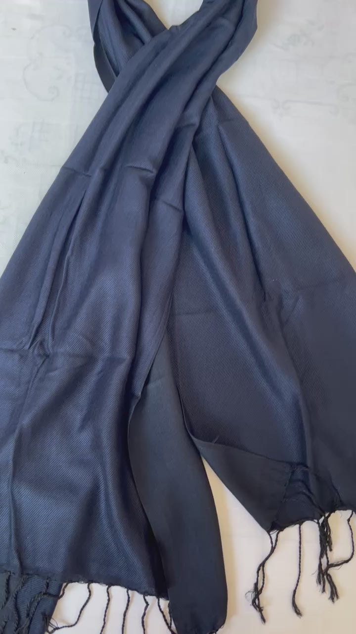 Egyptian Handmade Rectangular Shawl / Scarf for Both Men and Women, high quality Cotton blend handmade fabric, 200 cm length X 60 cm width