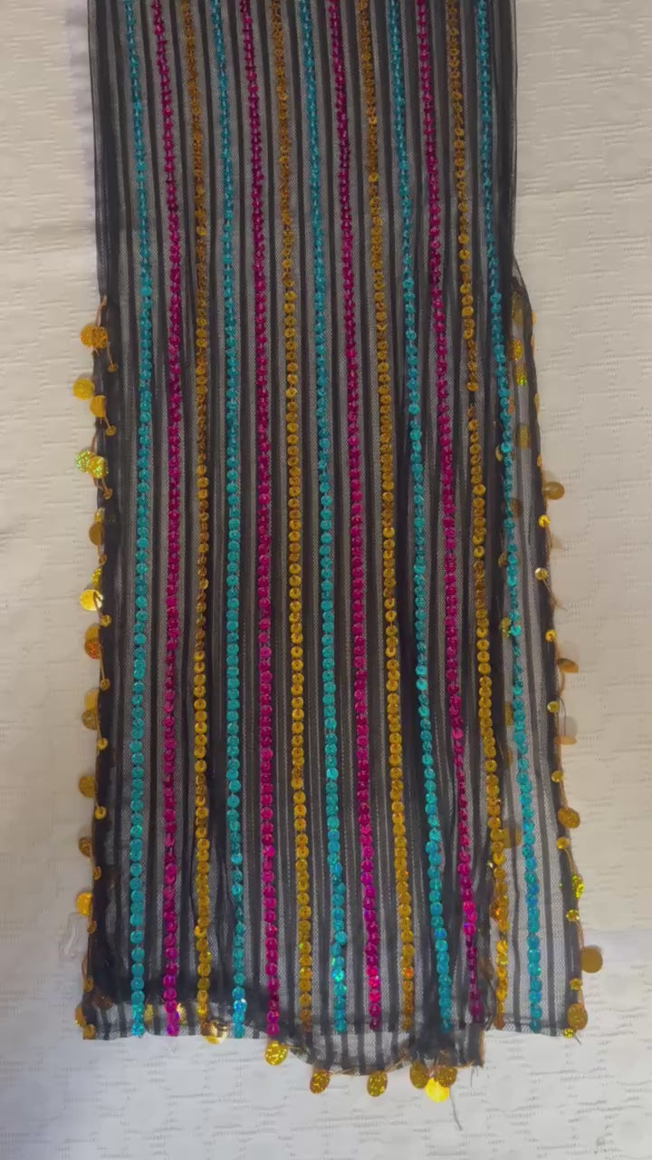 Egyptian Belly Dance Sexy dress with bra, oriental dance Tulle costume, بدلة رقص شرقى