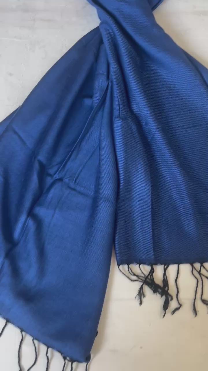 Egyptian Handmade Rectangular Shawl / Scarf for Both Men and Women, high quality Cotton blend handmade fabric, 200 cm length X 60 cm width