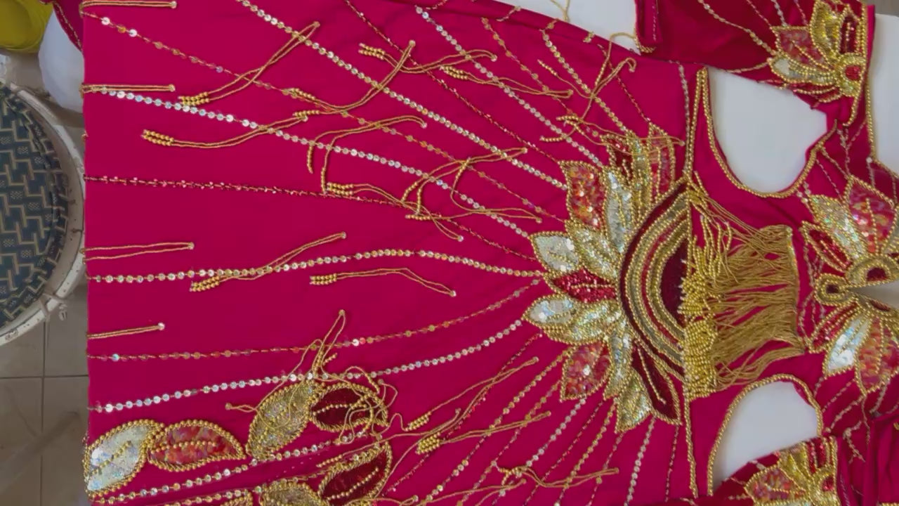 Stunning wine-red belly dance costume professional made to order belly dancer costume handmade colourful sequined belly dance outfit