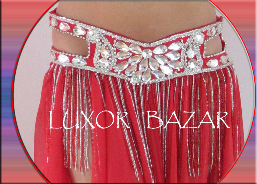 Handmade Egyptian Belly Dance Costume – Custom Colors & Sizes – Professional Quality
