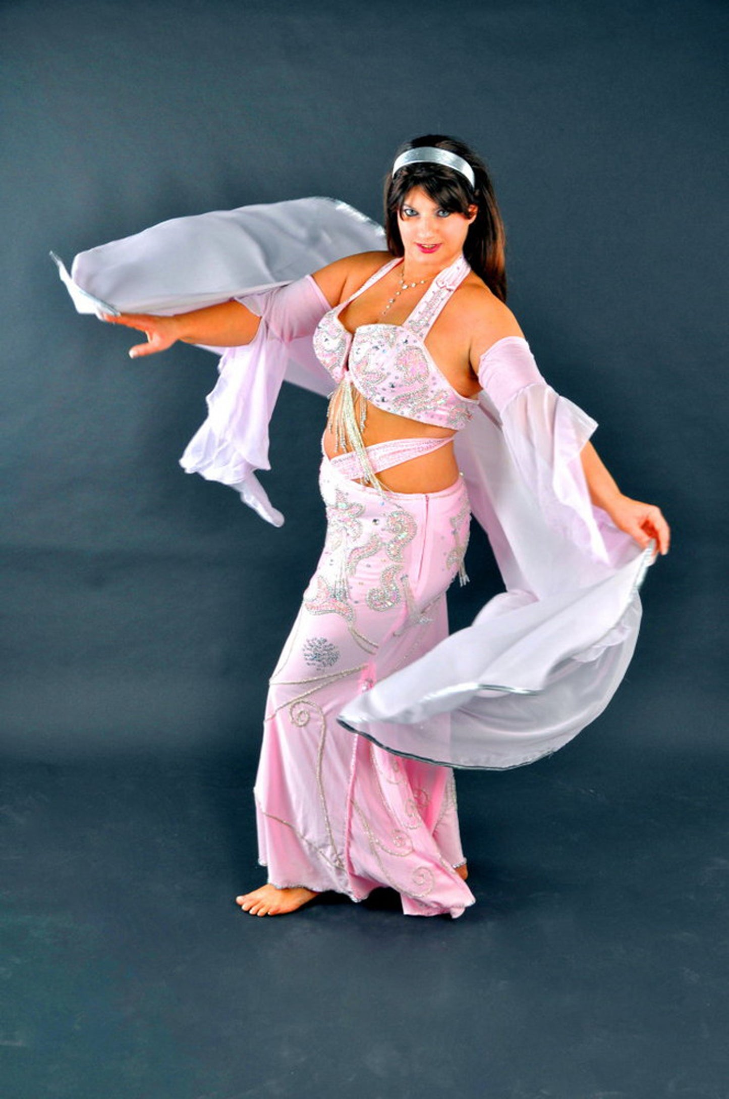 New Egyptian Belly Dance Costume, Custom-Made belly dance Dress, Handmade stitched oriental dance set, Tribal dance skirt & Bra, Gypsy dance